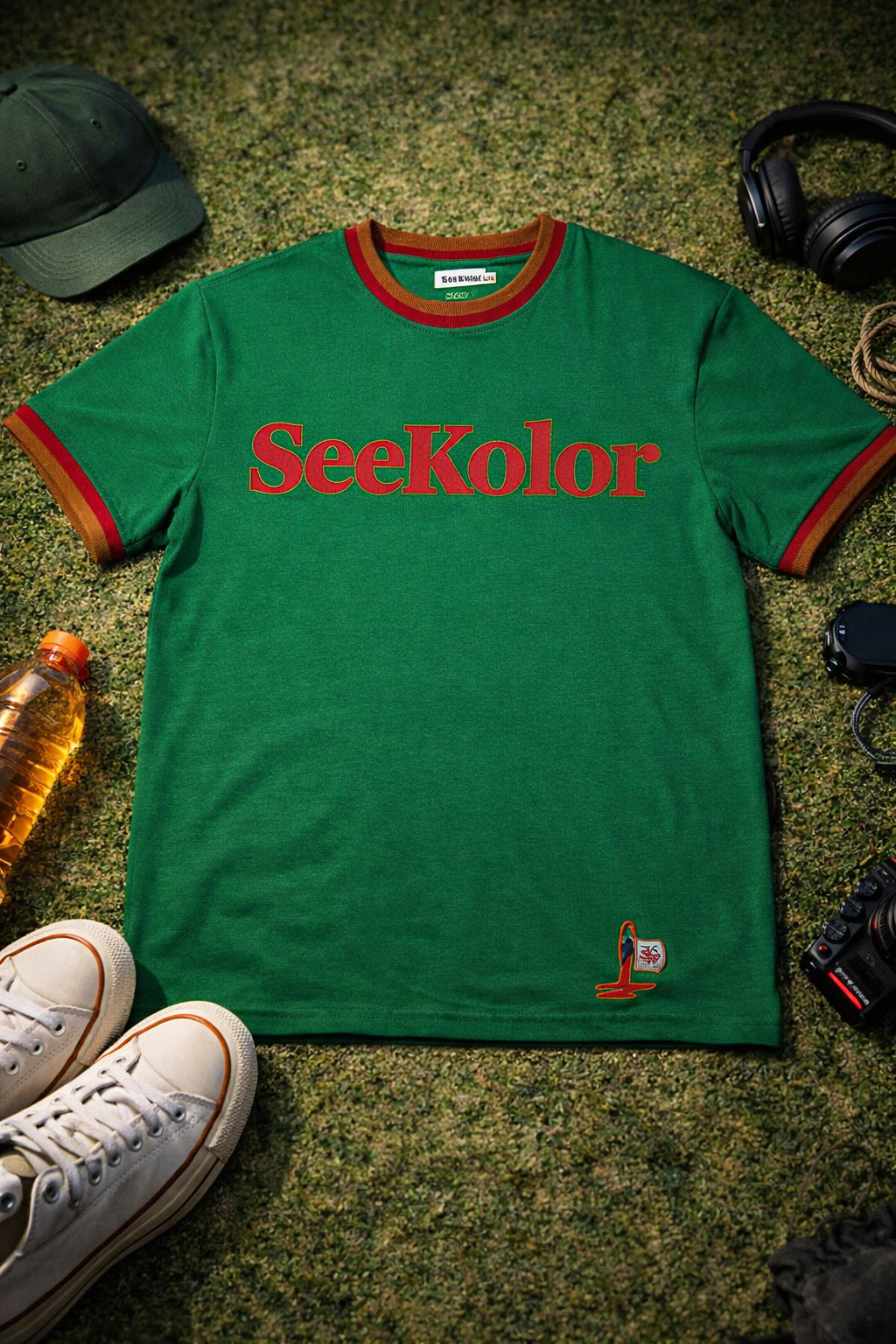 Two color trim shirts